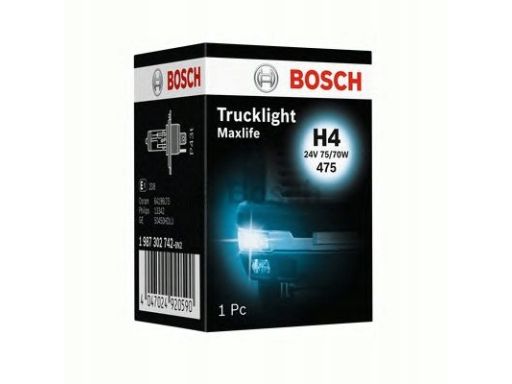 1 987 302 742 Żarówka Reflektora Świateł Przednich 1 987 302 742 Bosch