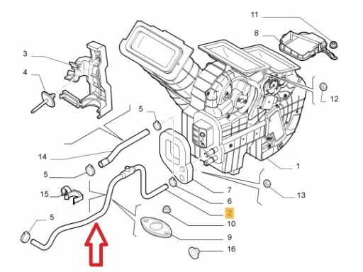 17220 Wąż, Wymiennik Ciepła (Ogrzewanie) Original Imperium