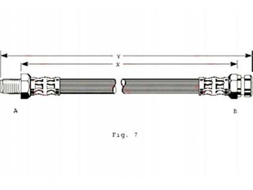 Phb212 Przewód Hamulcowy Elastyczny Phb212 Trw