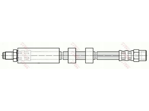 Phb354 Przewód Hamulcowy Elastyczny Phb354 Trw