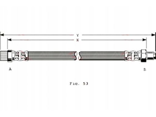 Phb370 Przewód Hamulcowy Elastyczny Phb370 Trw