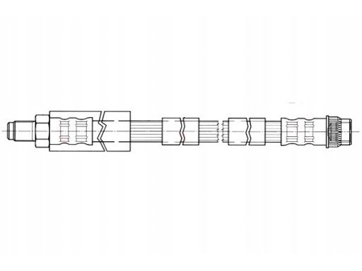 Phb431 Przewód Hamulcowy Elastyczny Phb431 Trw
