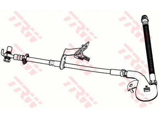 Phd1134 Przewód Hamulcowy Elastyczny Phd1134 Trw
