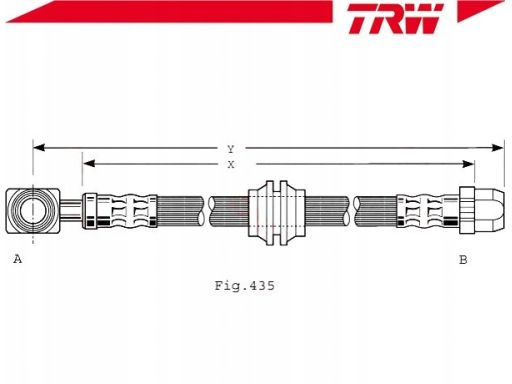 Phd479 Przewód Hamulcowy Elastyczny Phd479 Trw