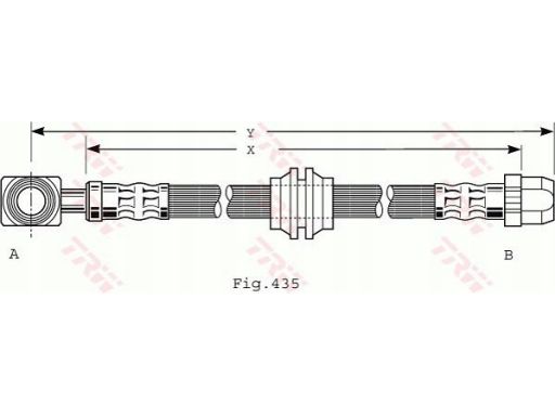 Phd479 Przewód Hamulcowy Elastyczny Phd479 Trw