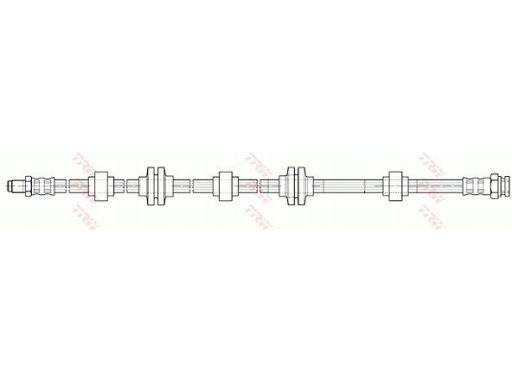 Phb598 Przewód Hamulcowy Elastyczny Trw