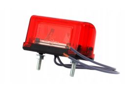 344 Lampa Oświetlenia Tablicy Rejestracyjnej 344 W53Z Waś