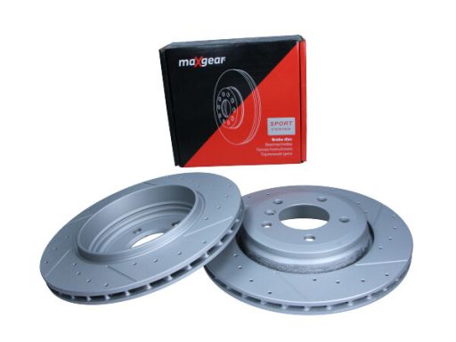 19-1017Sport Tarcza Ham. Bmw T. E46 98- Nawiercana I Maxgear