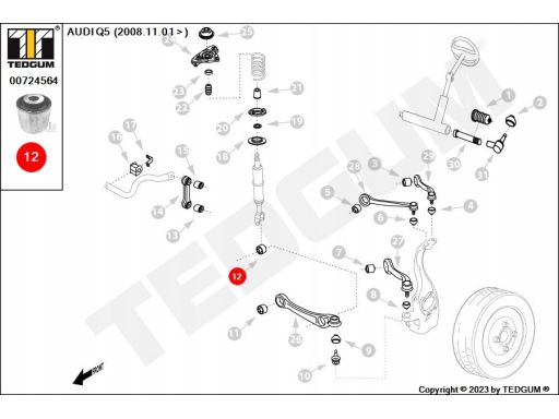 00724564 Tuleja Wahacza Ted-Gum