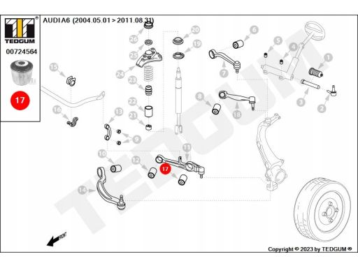 00724564 Tuleja Wahacza Ted-Gum