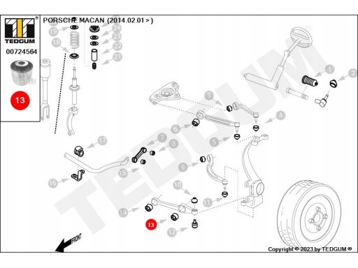 00724564 Tuleja Wahacza Ted-Gum