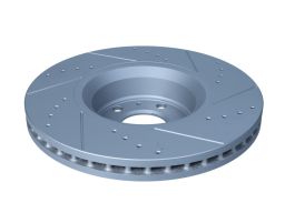 19-1838Sport Tarcza Ham. Vw P. A6 04- 321Mm Nawiercan Maxgear