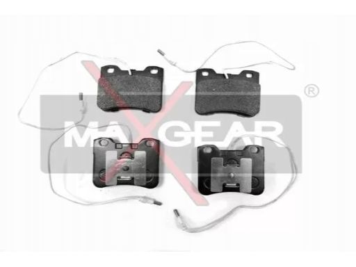 19-0417 Klocki Ham. Citroen P. Ax Z Czujnikami Maxgear