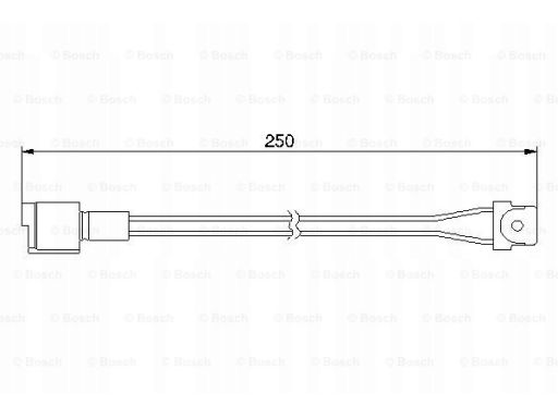 1 987 474 905 Styk Ostrzegawczy Zużycia Okładzin Hamul Bosch