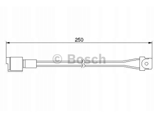 1 987 474 905 Styk Ostrzegawczy Zużycia Okładzin Hamul Bosch