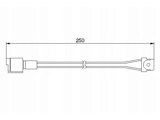 1 987 474 905 Styk Ostrzegawczy Zużycia Okładzin Hamul Bosch
