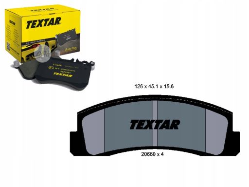 2066001 Klocek Hamulcowy Kpl. Textar