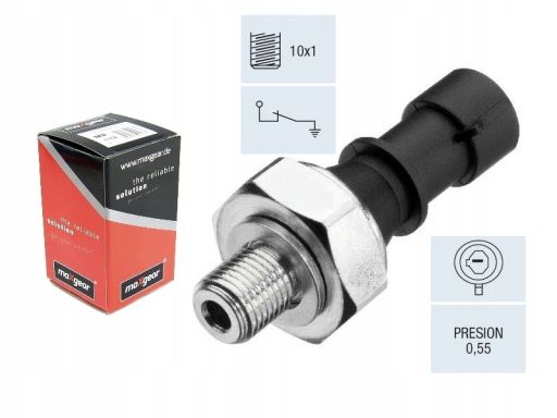 21-0104 Czujnik Ciśn. Oleju Opel Corsa Maxgear