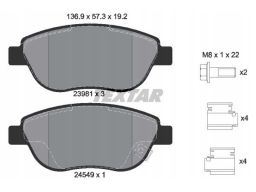 2398101 Klocek Hamulcowy Kpl. Textar