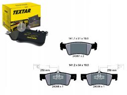 2436701 Klocek Hamulcowy Kpl. Textar