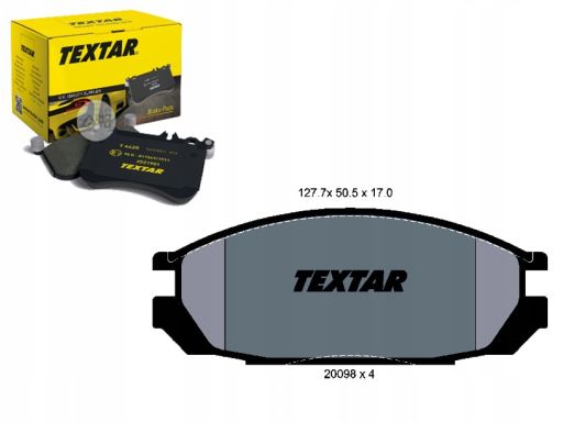 2009801 Klocek Hamulcowy Kpl. Textar