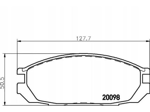 2009801 Klocek Hamulcowy Kpl. Textar