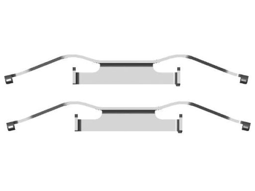 82076900 Zestaw Montażowy Zacisku Hamulcowego Textar