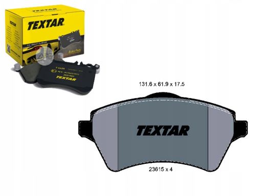 2361501 Klocek Hamulcowy Kpl. Textar