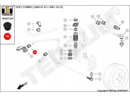 00501327 Silentblock Wahacza Ted-Gum