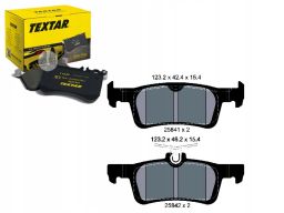 2584101 Klocek Hamulcowy Kpl. Textar