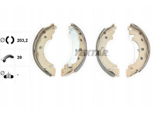 91052800 Szczęki Hamulcowe Kpl. Textar