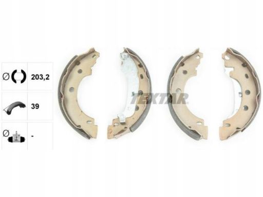 91052800 Szczęki Hamulcowe Kpl. Textar