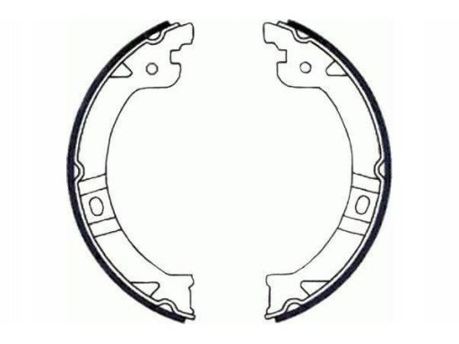 91069600 Szczęki Hamulca Postojowego Kpl. Textar