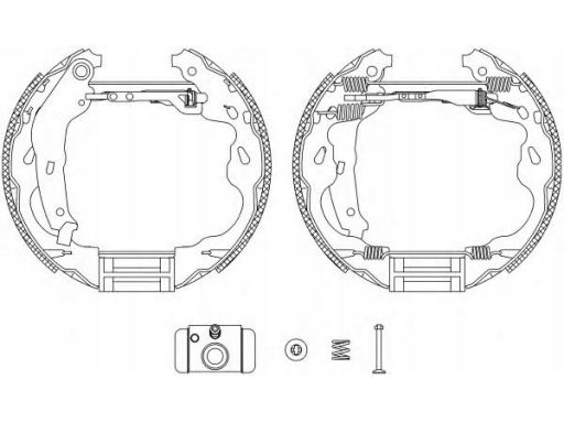 84064500 Szczęki Hamulcowe Kpl. Textar