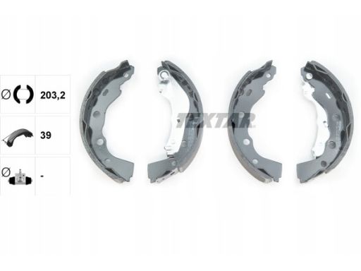 91056400 Szczęki Hamulcowe Kpl. Textar