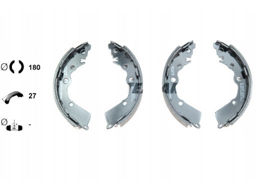 91083000 Szczęki Hamulcowe Kpl. Textar