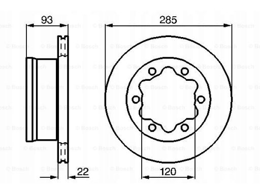 0 986 479 B38 Tarcza Hamulcowa Bosch