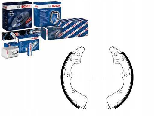 0 986 487 757 Szczęki Hamulcowe Kpl. Bosch