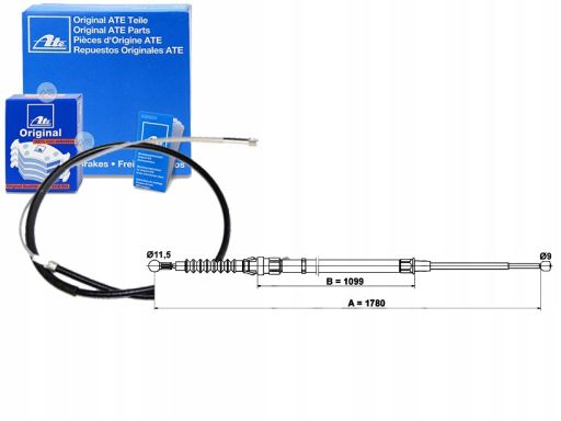 24.3727-2710.2 Linka Hamulca Postojowego Ate