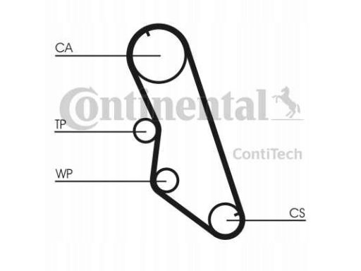 Ct754K1 Zestaw Paska Rozrządu Continental Ctam Con