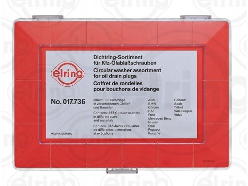 017.736 Zestaw Pierścieni Uszczelniających Elring
