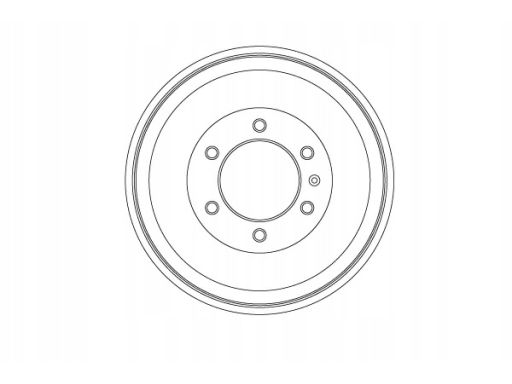 Db4451 Bęben Hamulcowy Trw