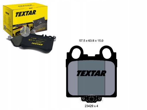 2342901 Klocek Hamulcowy Kpl. Textar