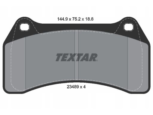 2348901 Klocek Hamulcowy Kpl. Textar