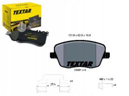 2358101 Klocek Hamulcowy Kpl. Textar