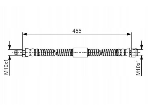 1 987 481 A02 Przewód Hamulcowy Elastyczny Bosch