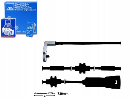 24.8190-0711.2 Styk Ostrzegawczy Zużycia Okładzin Hamul Ate