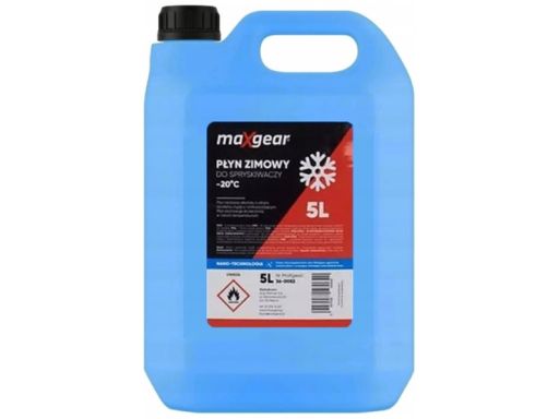 36-0052 Płyn Do Spryskiwaczy 5L Zimowy Maxgear