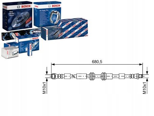 1 987 481 734 Przewód Hamulcowy Elastyczny Bosch