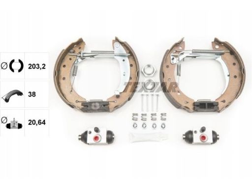 84048006 Szczęki Hamulcowe Kpl. Textar